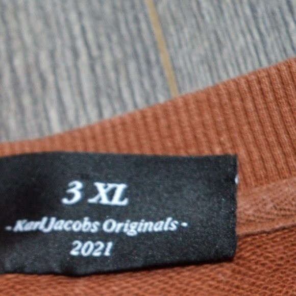 Mr. Beast's Karl Jacobs Embroidered Minimalist Pullover Sweatshirt Top 3XL 2021 - Picture 12 of 14